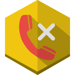 Call rejected icon