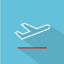 Airplane-takeoff icon