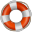 Red Life Saver icon
