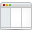Window App Splitscreen 3Columns icon