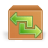 Box recycle icon