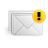 Email warning icon