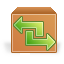 Box recycle icon