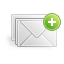 Mail add icon