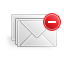 Mail remove icon
