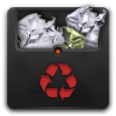 Trash-full-2 icon