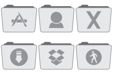 Stock Folder Style 2 Icons