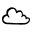 Cloud weather icon