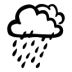 02-drizzle-rain icon