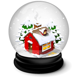 Christmas house icon