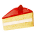 Strawberry-cake icon