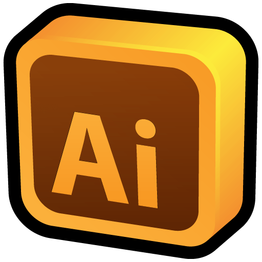 Adobe Illustrator Icon | 3D Cartoon Addons Iconset | Hopstarter