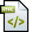 File Adobe Dreamweaver HTML 01 icon