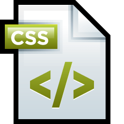 File Adobe Dreamweaver CSS 01 icon