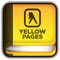 Yellow Pages Book Icon | Book Iconset | Hopstarter