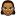 Female Face FD 5 dark icon