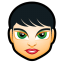 Female Face FI 3 icon