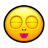 Smiley-stick-tongue icon