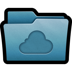 Folder Cloud icon