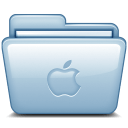 Blue-Apple icon