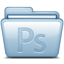 Blue Adobe Photoshop icon