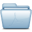 Blue-Adobe-PDF icon