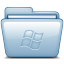 Blue-Windows icon
