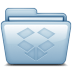 Blue-Dropbox icon