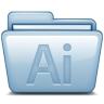 Blue-Adobe-Illustrator icon