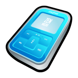 Creative Zen Micro Blue icon