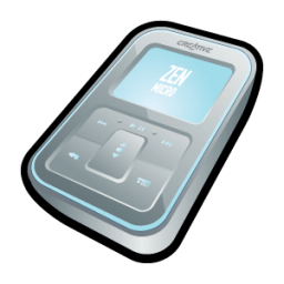Creative Zen Micro Silver icon