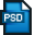 File Adobe PSD icon