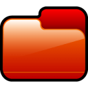 Folder Closed Red icon