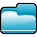 Folder Open Blue icon