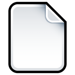 Document Blank icon