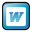 MS Office 2003 Word icon