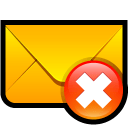 Email-Delete icon