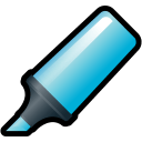 Highlighter-Blue icon