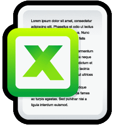 Document Microsoft Excel icon