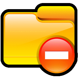 Folder Delete icon