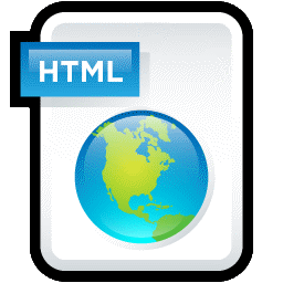 Web HTML icon