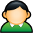 User-Coat-Green icon