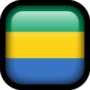 Gabon-Flag icon