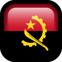 Angola Flag icon