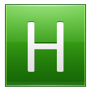 Letter-H-lg icon