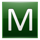 Letter-M-dg icon