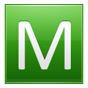 Letter-M-lg icon