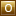 Letter O gold icon