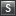 Letter S grey icon