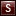 Letter S red icon